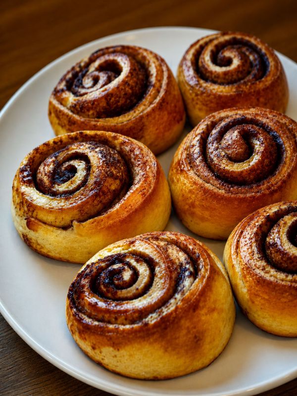 cinnamon rolls roulés à la cannelle fait maison à Divonne-les-Bains